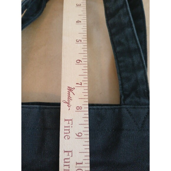 Victoria's Secret Women's Canvas Tote Bag Black With Red Sequins Lips - Picture 4 of 6